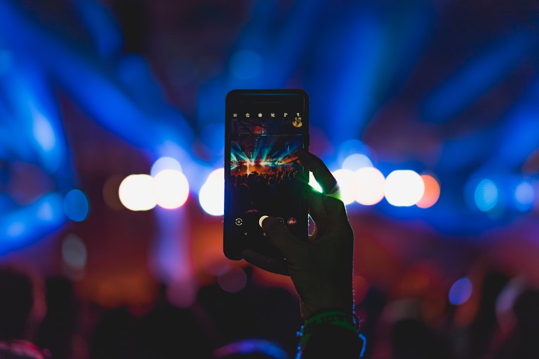 Photo Smartphone, Music festival