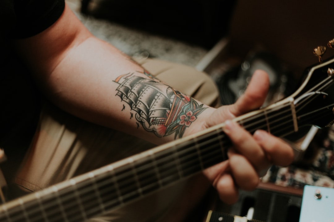 Photo Acoustic-Electric Guitar